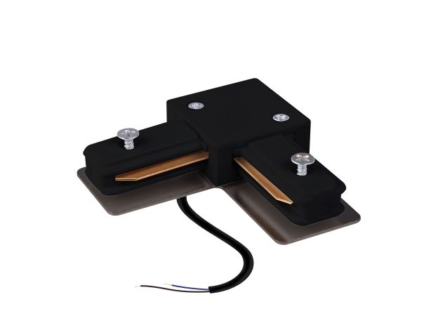 Соединитель электрический коннектор угловой с вводом питания для однофазного шинопровода 85012/00