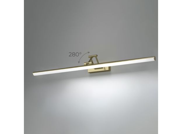 Светильник настенный светодиодный Monza бронза/латунь 40156/LED