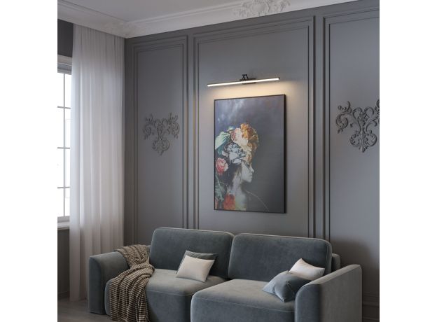 Светильник настенный светодиодный Monza черный 40156/LED