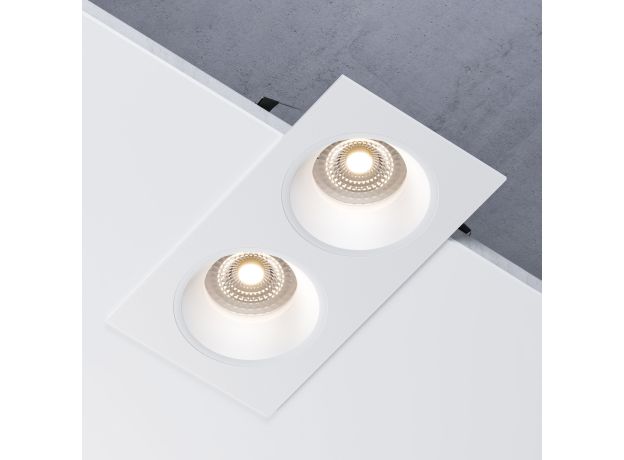 Светильник встраиваемый GU10 белый 15700/02