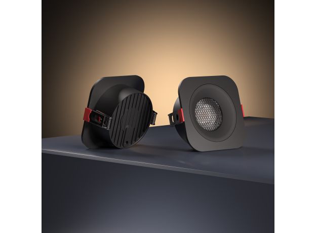 Светильник встраиваемый светодиодный Tetro 10W 3000K черный IP44 15276/LED