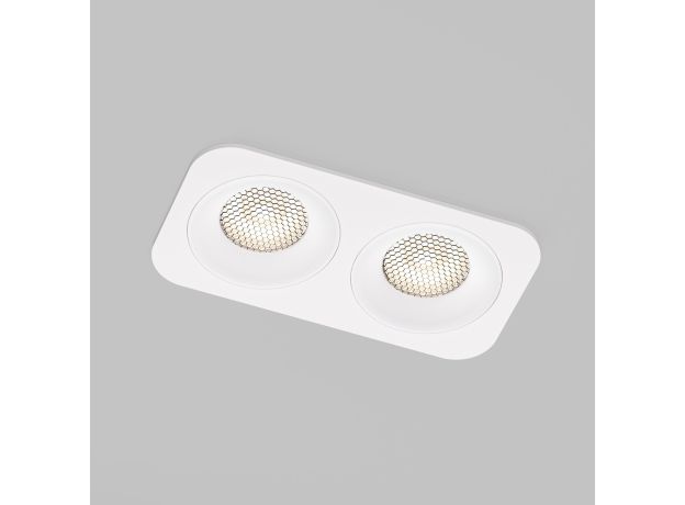 Светильник встраиваемый светодиодный Tetro 10W 4000K белый IP44 15277/LED