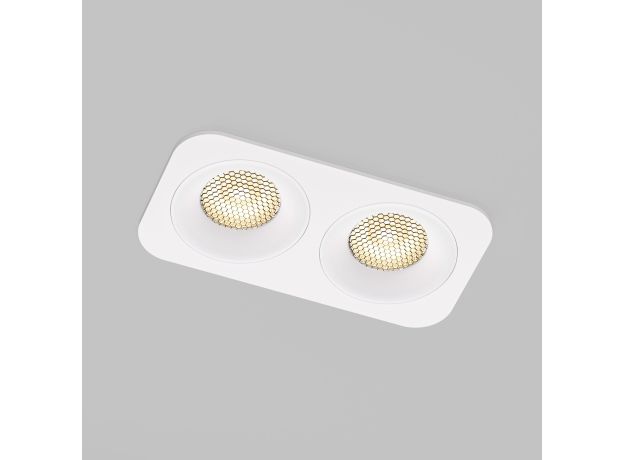 Светильник встраиваемый светодиодный Tetro 20W 3000K белый IP44 15277/LED