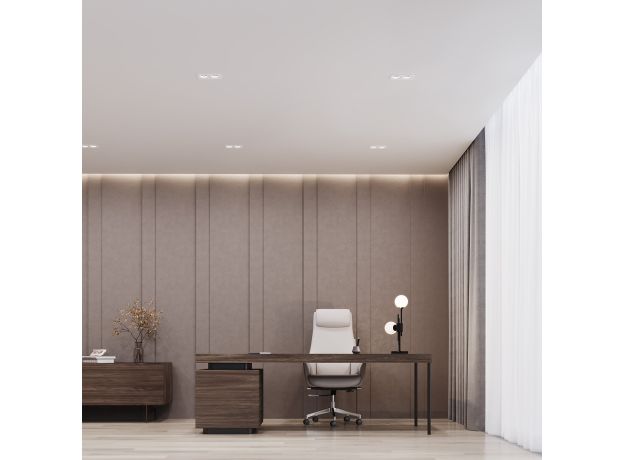 Светильник встраиваемый светодиодный Tetro 20W 3000K белый IP44 15277/LED