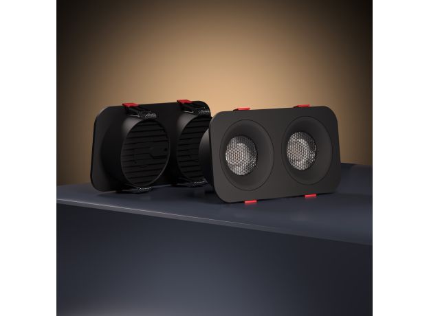 Светильник встраиваемый светодиодный Tetro 20W 4000K черный IP44 15277/LED