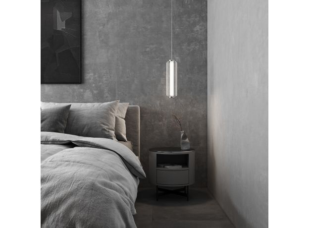 Светодиодный подвесной светильник с регулировкой высоты 304053 LED хром