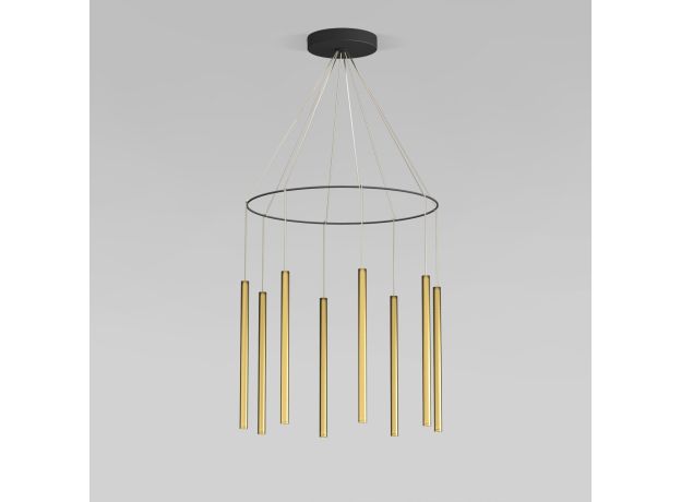 Светодиодный подвесной светильник в цвете латунь 301101 LED латунь