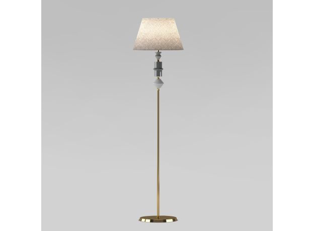 Торшер с декором из керамики 109012