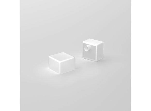 Заглушки для силиконового профиля для светодиодной ленты (2 шт.) ZLL-2-ALP026