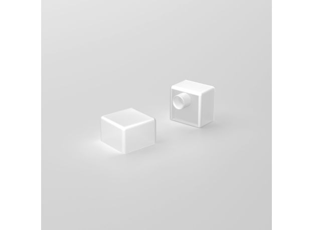 Заглушки для силиконового профиля для светодиодной ленты (2 шт.) ZLL-2-ALP027