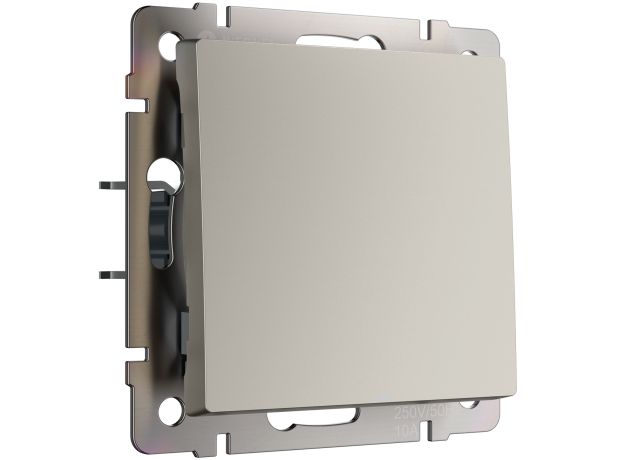 W1210004/ Выключатель одноклавишный (дымчатый) W1210004