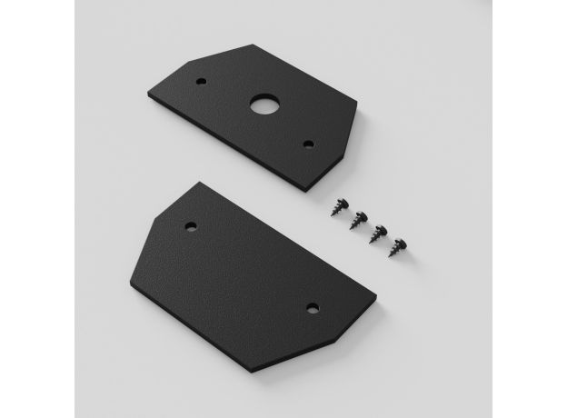 Basic System Заглушки для профиля в натяжной потолок черный 85236/00