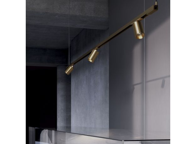 Brass Line Трековый светильник 10W 3000K латунь 85525/01