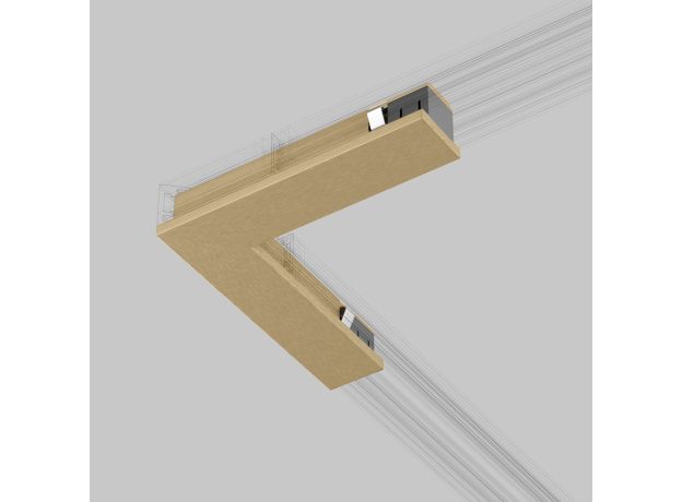 Brass Line Угловой коннектор латунь 85006/00