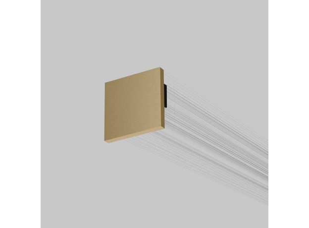 Brass Line Заглушки для накладного шинопровода латунь 2шт 85230/00