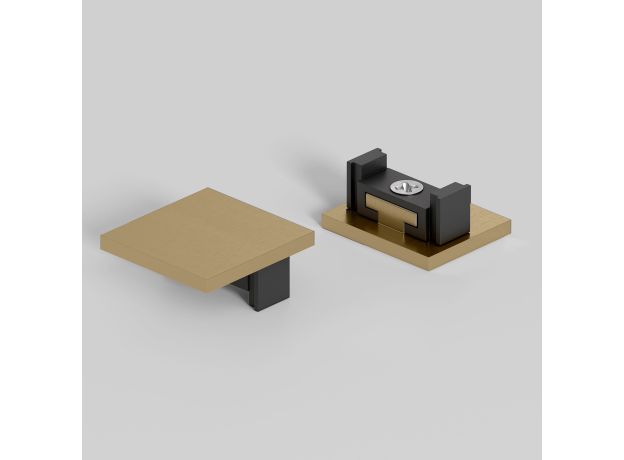 Brass Line Заглушки для накладного шинопровода латунь 2шт 85230/00