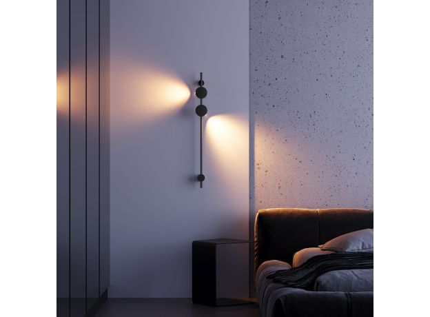 Cветильник настенный светодиодный Illume черный 3000K 40154/LED