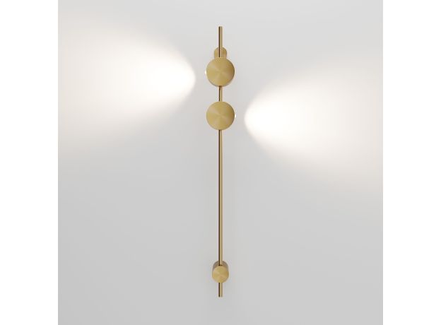 Cветильник настенный светодиодный Illume латунь 4000K 40154/LED