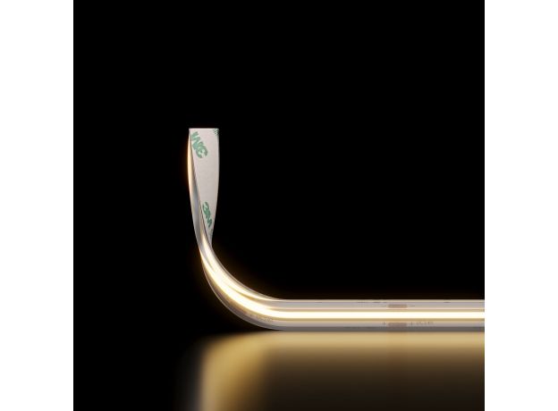 Лента светодиодная 480Led 14W IP68 3300K теплый белый, 5м COB 24V 480Led 14W IP68