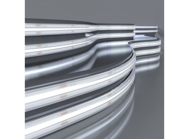 Лента светодиодная 480Led 14W IP68 6500K холодный белый, 5м COB 24V 480Led 14W IP68