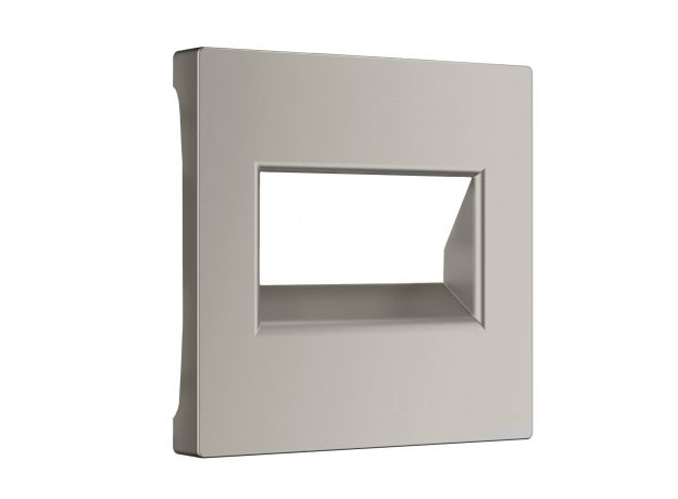 Накладка для двойной розетки Еthernet RJ-45 (дымчатый) W1291104