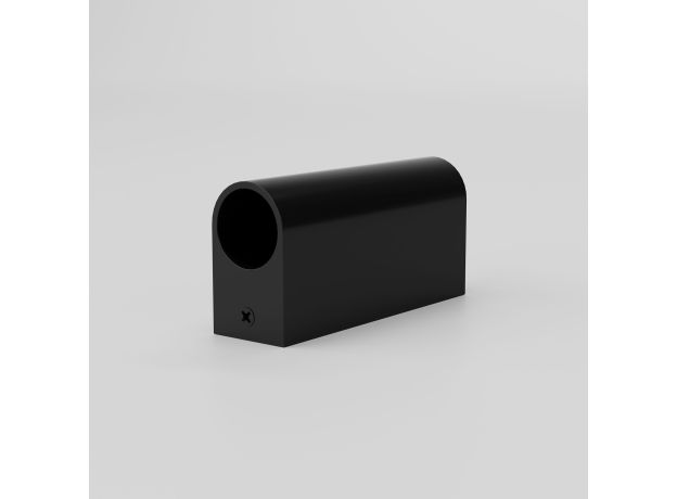 Накладные крепления для круглого гибкого неона Full light черный FL 28100