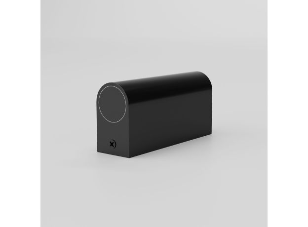 Накладные крепления для круглого гибкого неона Full light черный (FL 28101) FL 28101