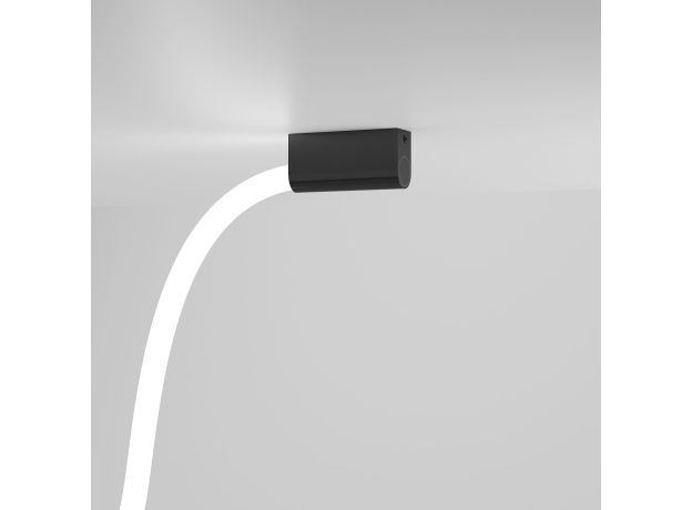 Накладные крепления для круглого гибкого неона Full light черный (FL 28101) FL 28101