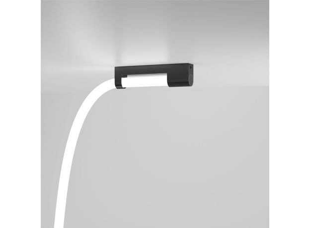 Накладные крепления для круглого гибкого неона Full light черный FL 28160