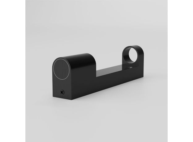 Накладные крепления для круглого гибкого неона Full light черный FL 28160