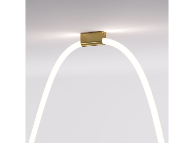 Накладные крепления для круглого гибкого неона Full light латунь FL 28100