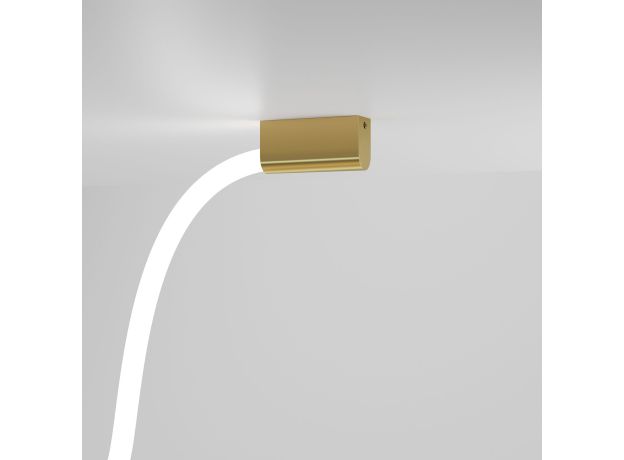 Накладные крепления для круглого гибкого неона Full light латунь FL 28101