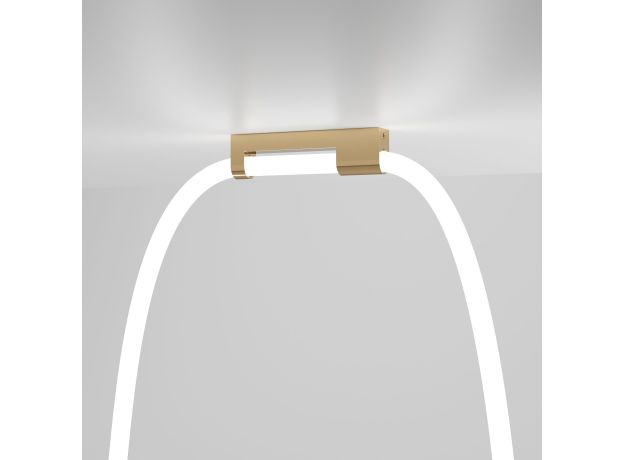 Накладные крепления для круглого гибкого неона Full light латунь FL 28161