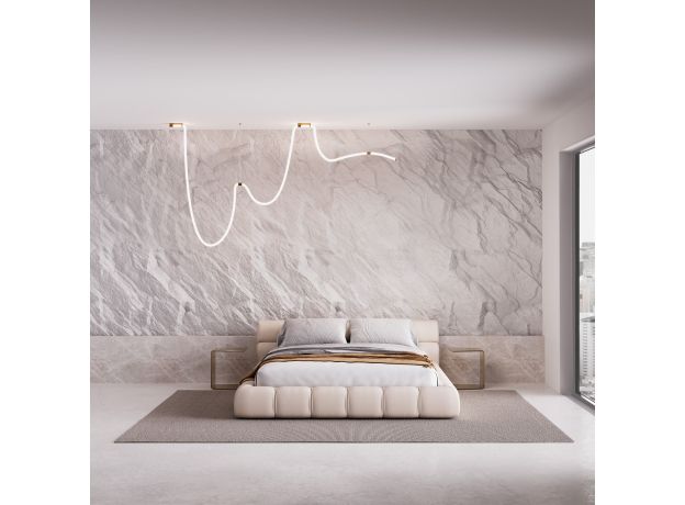 Накладные крепления для круглого гибкого неона Full light латунь FL 28161