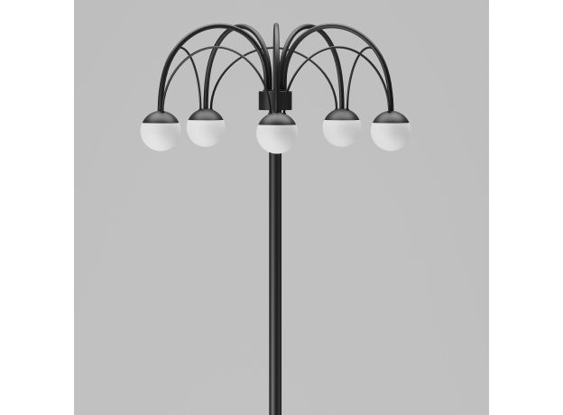 Напольный светодиодный светильник с регулировкой цветовой температуры Ragno 90194 черный