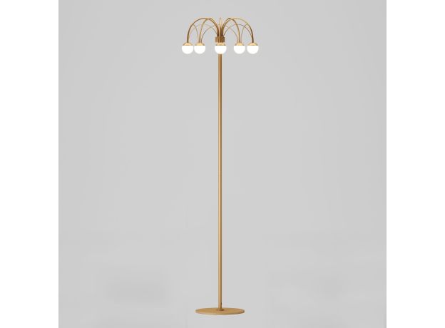 Напольный светодиодный светильник с регулировкой цветовой температуры Ragno 90194 золото