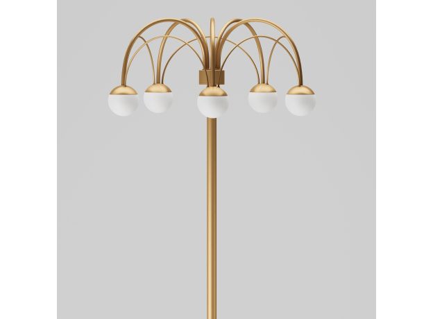 Напольный светодиодный светильник с регулировкой цветовой температуры Ragno 90194 золото