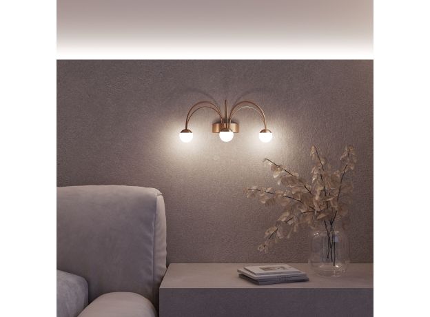 Настенный светодиодный светильник Ragno 90031/3 золото