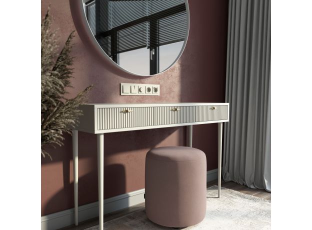 Рамка из стекла на 5 постов Senso дымчатый soft-touch W0053117