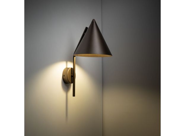 Светильник настенный 11088 CONO BROWN