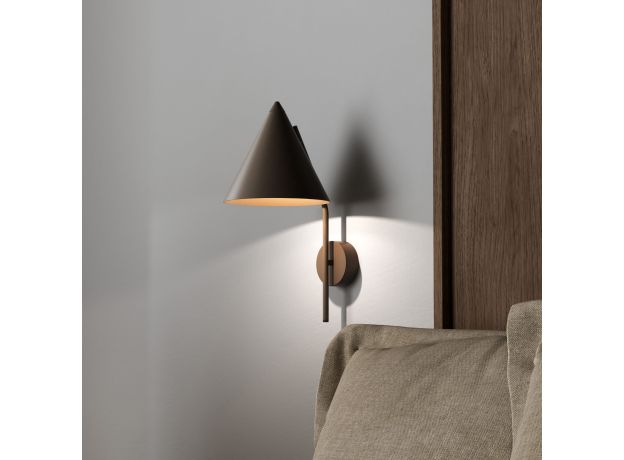 Светильник настенный 11088 CONO BROWN