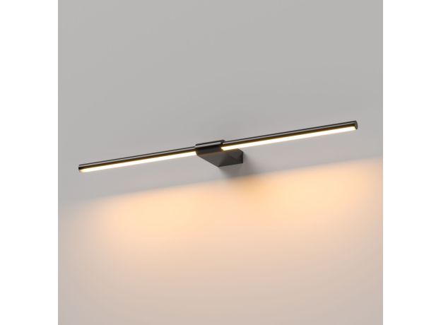 Светильник настенный поворотный светодиодный Luar 600 черный жемчуг 3000К 40125/LED