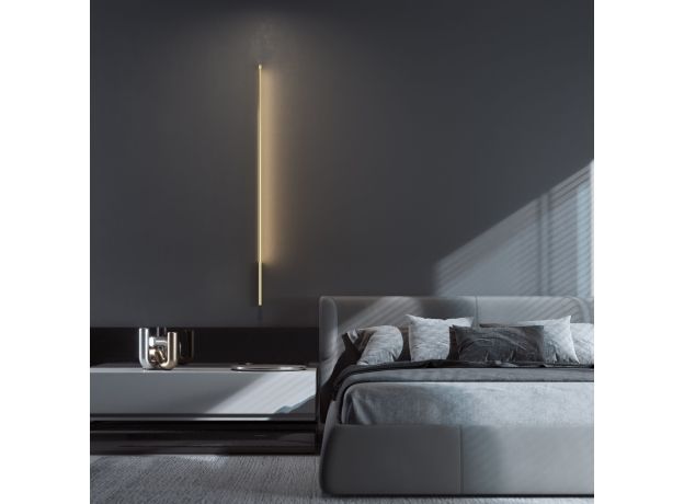 Светильник настенный светодиодный Alto LED 3000K латунь 40133/LED