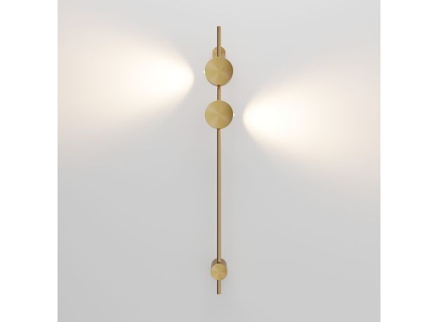 Светильник настенный светодиодный Illume латунь 3000K 40154/LED