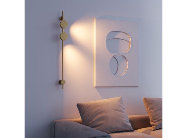 Светильник настенный светодиодный Illume латунь 3000K 40154/LED