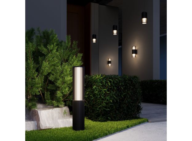 Светильник садово-парковый Entero 10W черный 4000К 35189/F