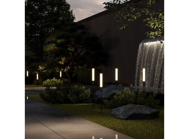 Светильник садово-парковый Invi 3W 4000K черный 35155/F