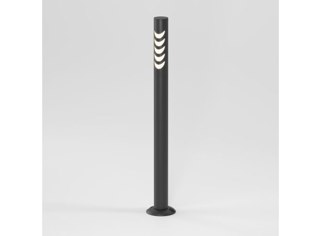 Светильник садово-парковый Smile 6w 3000K черный 35188/F