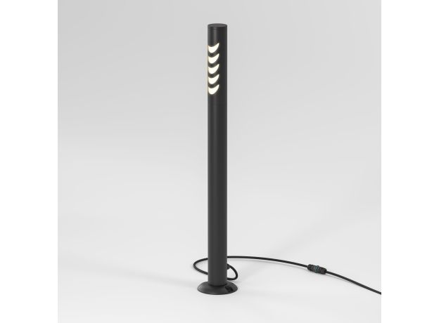 Светильник садово-парковый Smile 6w 3000K черный 35188/F