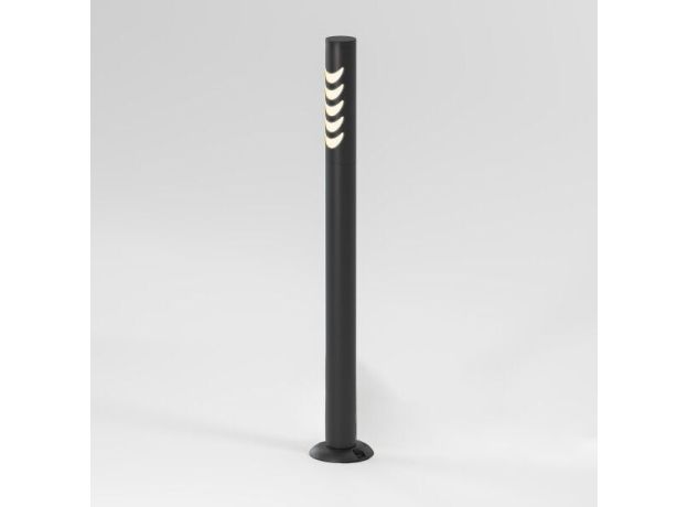 Светильник садово-парковый Smile 6w 3000K черный 35188/F